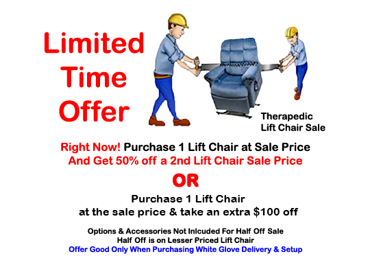 President's Day SALE at Largo Lift Chair Showroom going on now.